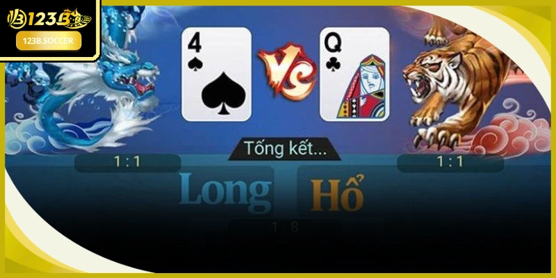 Kết toán tự động diễn ra tốc độ và chuẩn xác sau mỗi ván Rồng Hổ Live